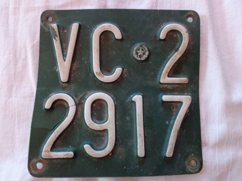 Targa vercelli trattore - targa, mezzo