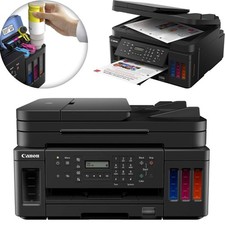 Canon PIXMA G7050 MegaTank - Stampante Wi-Fi con Inchiostro - Multifunzione 4 in 1
