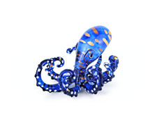 Statuina polpo in vetro