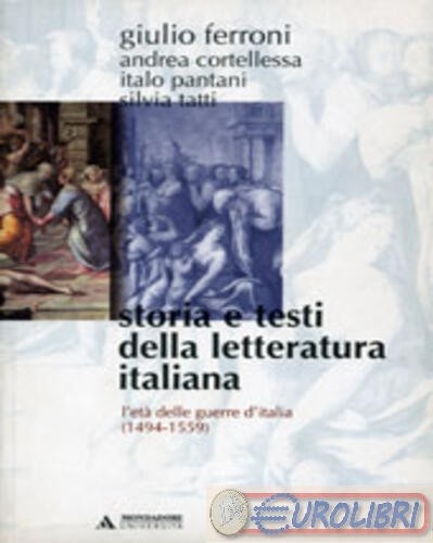 9788888242200 giulio ferroni - giulio,
