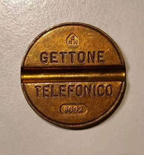 Gettone telefonico con - , segno