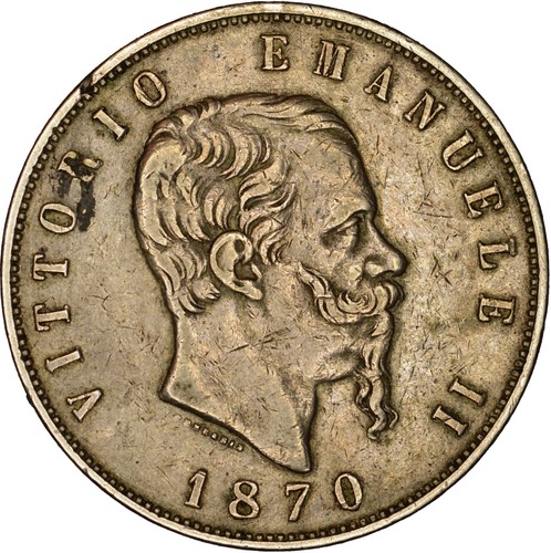 Italia regno lire - -, 1870r