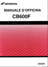 MANUALE OFFICINA HONDA CB600F