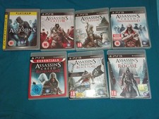LOTTO 7 GIOCHI PS3 PLAYSTATION 3 ASSASSIN'S CREED (saga completa)