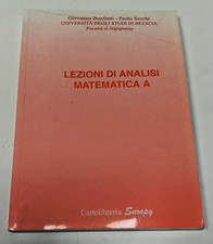 lezioni di analisi matematica