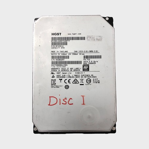Hgst ultrastar huh728080ale601 - hgst,