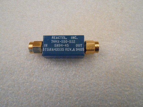 Reactel filtro passabanda - reactel,