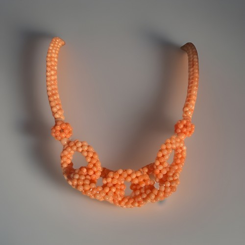 Collana corallo rosa - collana,
