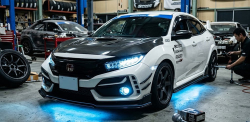 Coppia led fendinebbia - led, honda
