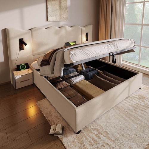 Letto imbottito 160x200cm - letto,