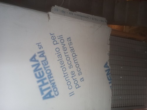 Porta scorrevole 70x210 noce - porta,