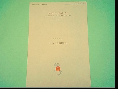 Imago italiae tavola - italiae,