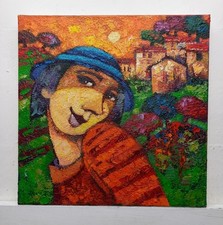 Quadro Paesaggio Figura Idea