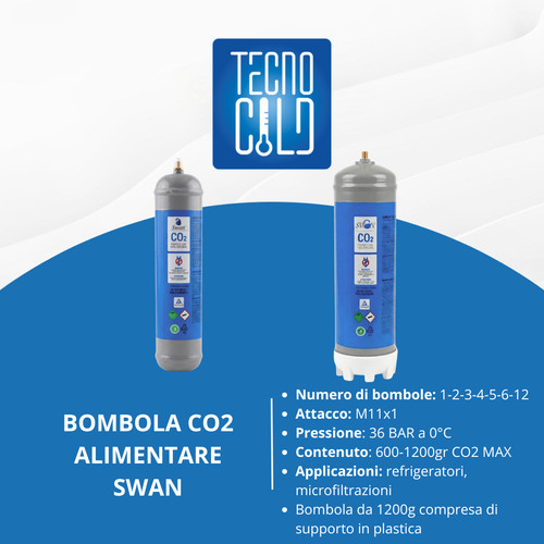 Bombola co2 alimentare per - co2,