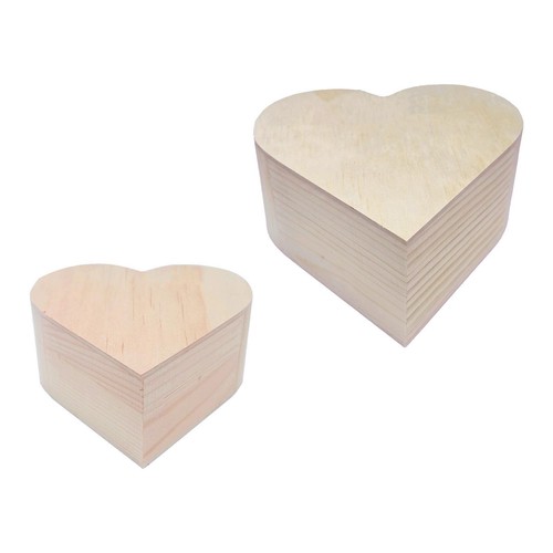 Scatola forma cuore in - scatola,