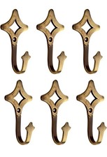 GANCIO IN OTTONE 6 PEZZI FORMA