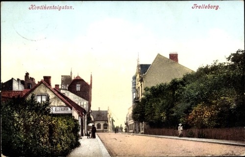 Cartolina trelleborg svezia - trelleborg,