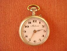 ANTICO OROLOGIO DA TASCA  DONNA '' MEDANA '' IN ARGENTO EPOCA  INIZI '900