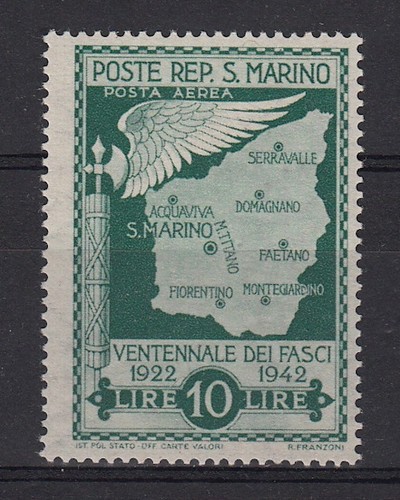 1943 san marino lire - 1943,