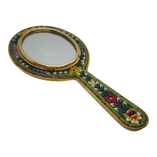 Specchio mano micro mosaico - a,