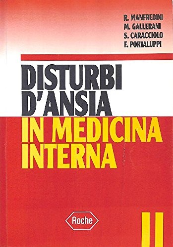 Disturbi ansia medicina - d'ansia, in