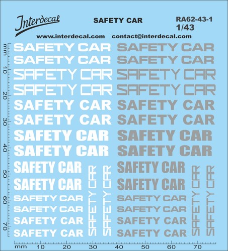Safety car immagine - car, 1/43