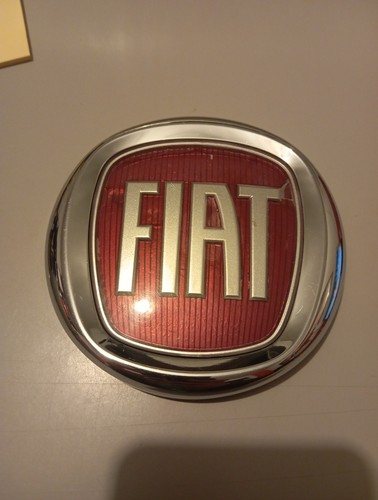 Emblema stemma rosso fiat - rosso,