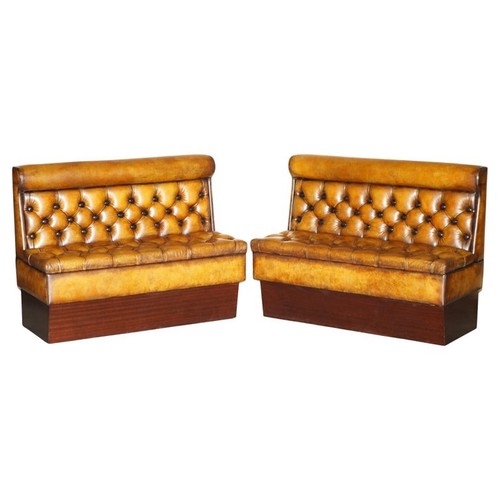 Coppia antiche panche - coppia,