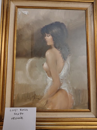 Quadro olio tela - tela, con