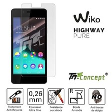 Wiko Highway Pure - Vitre de