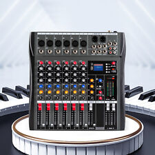 Mixer audio da studio 6 canali