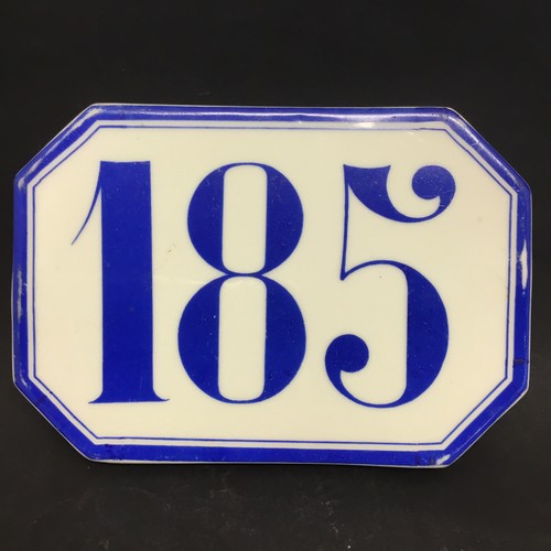 Numero civico 185 - numero, *