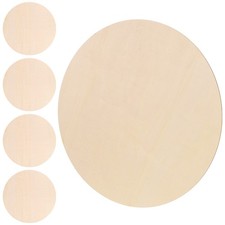  5 pezzi Sernale di porte artigianali rotonde non finite fai da te produrre