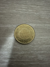 moneta antica 200 Lire 1977