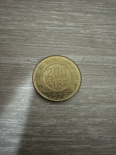 Moneta antica 200 lire - antica,