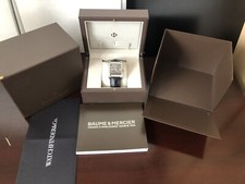 Orologio uomo Baume & Mercier Hampton 65697 quadrato automatico con scatola
