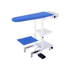 ASSE TAVOLO STIRO COMEL RISCALDATO ASPIRANTE E PIEGHEVOLE COMELUX A RICHIUDIBILE