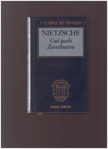 Cosi parlo zarathustra - cosi', parlo'