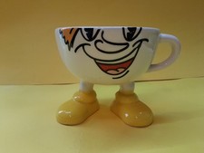 LE TAZZE PAZZE LATTE GIGLIO PIEDI GIALLI CASTELLANA MUG CUP TAZZA CAFFÈ VINTAGE