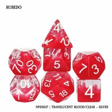 Set di 7 Dadi - Rubedo -