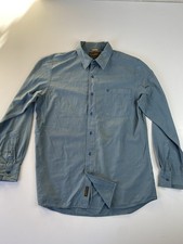 TIMBERLAND Camicia Uomo Taglia L  100% Cotone Shirt Manica Lunga