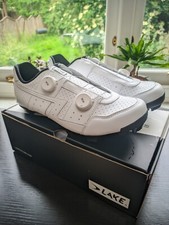 Scarpa da ciclismo Lake MX30G 44,5 Gravel - Bianco - Regolare