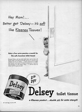1949 Delsey Toilet Tissue