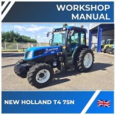NEW HOLLAND T4 75N Repair Manual - ENGLISH - Workshop Service TRACTOR