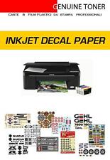 9 fogli A4 carta decalcomanie