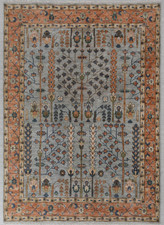 Oushak Tappeto Turco Annodato