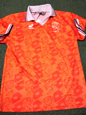 Olanda 1994 NETHERLANDS HOLLAND NEDERLAND Football SHIRT VINTAGE Lotto Jersey L