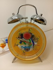 Orologio Sveglia Plexiglass Trasparente Vintage '90 Tweety Warner Bros Meccanico