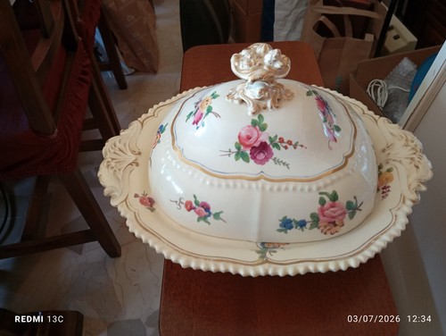 Zuppiera vintage porcellana - zuppiera,