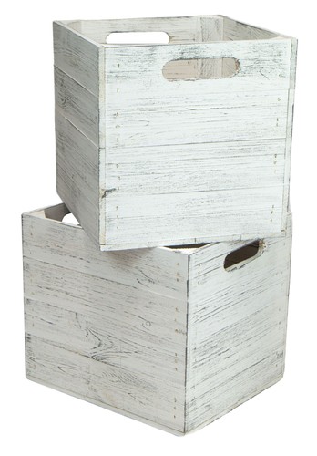 Set scatole legno - 2,